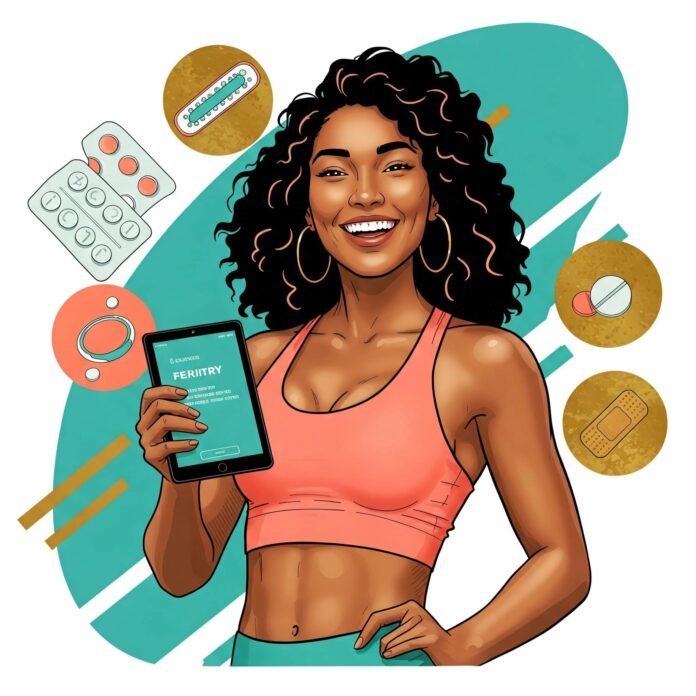 Confident Woman Fertility App & Birth Control