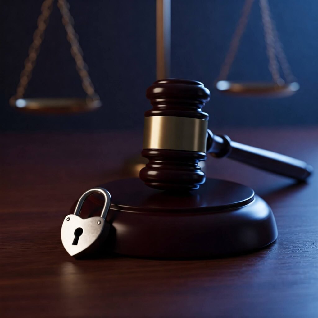Justice and Protection: Heart & Gavel