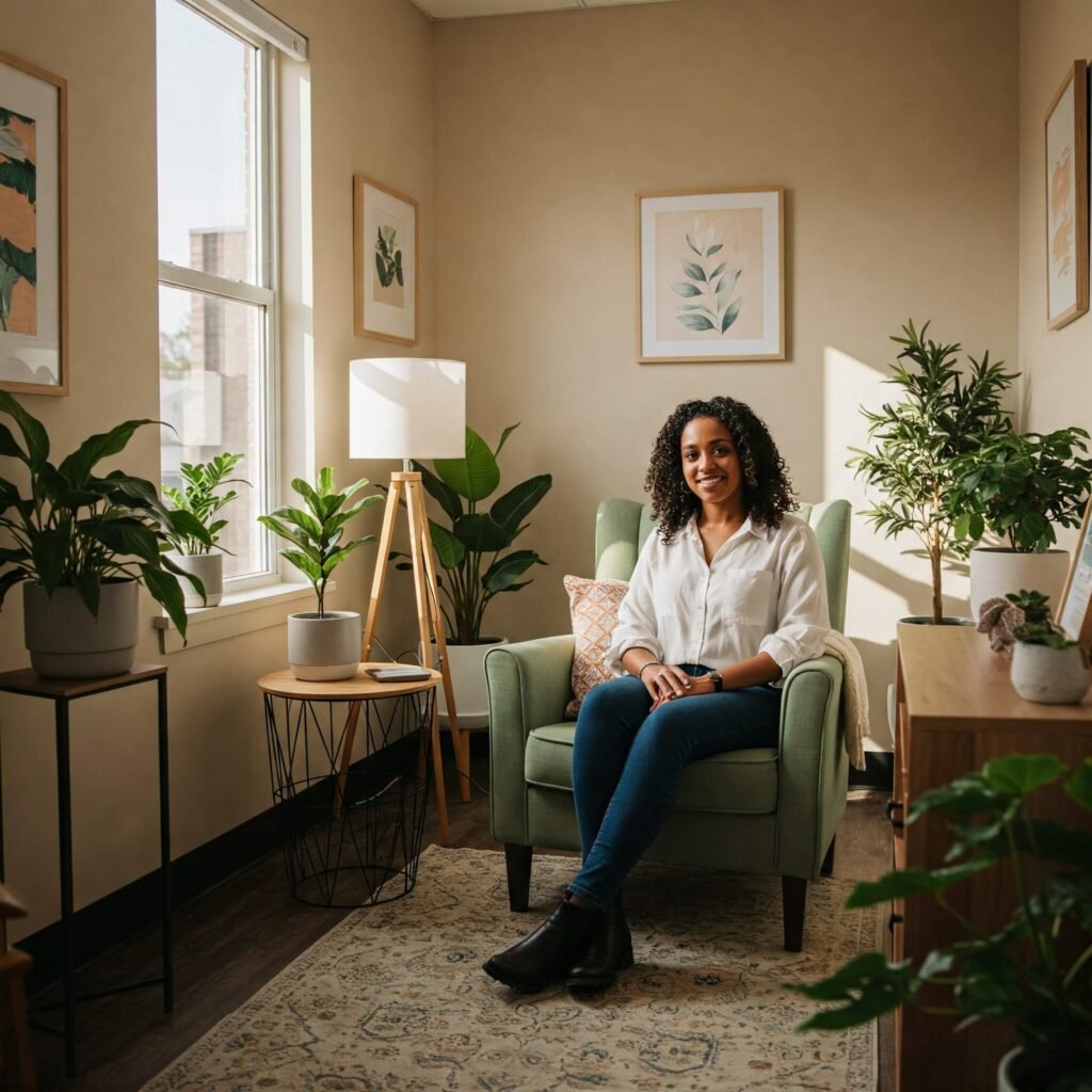 Cozy Therapy Office