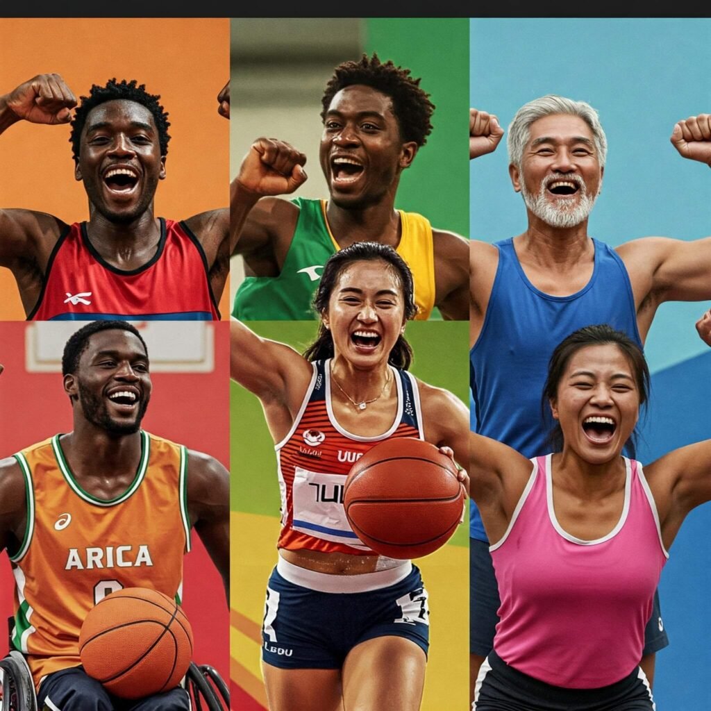Diverse Athletes: 2025 Ad Campaign
