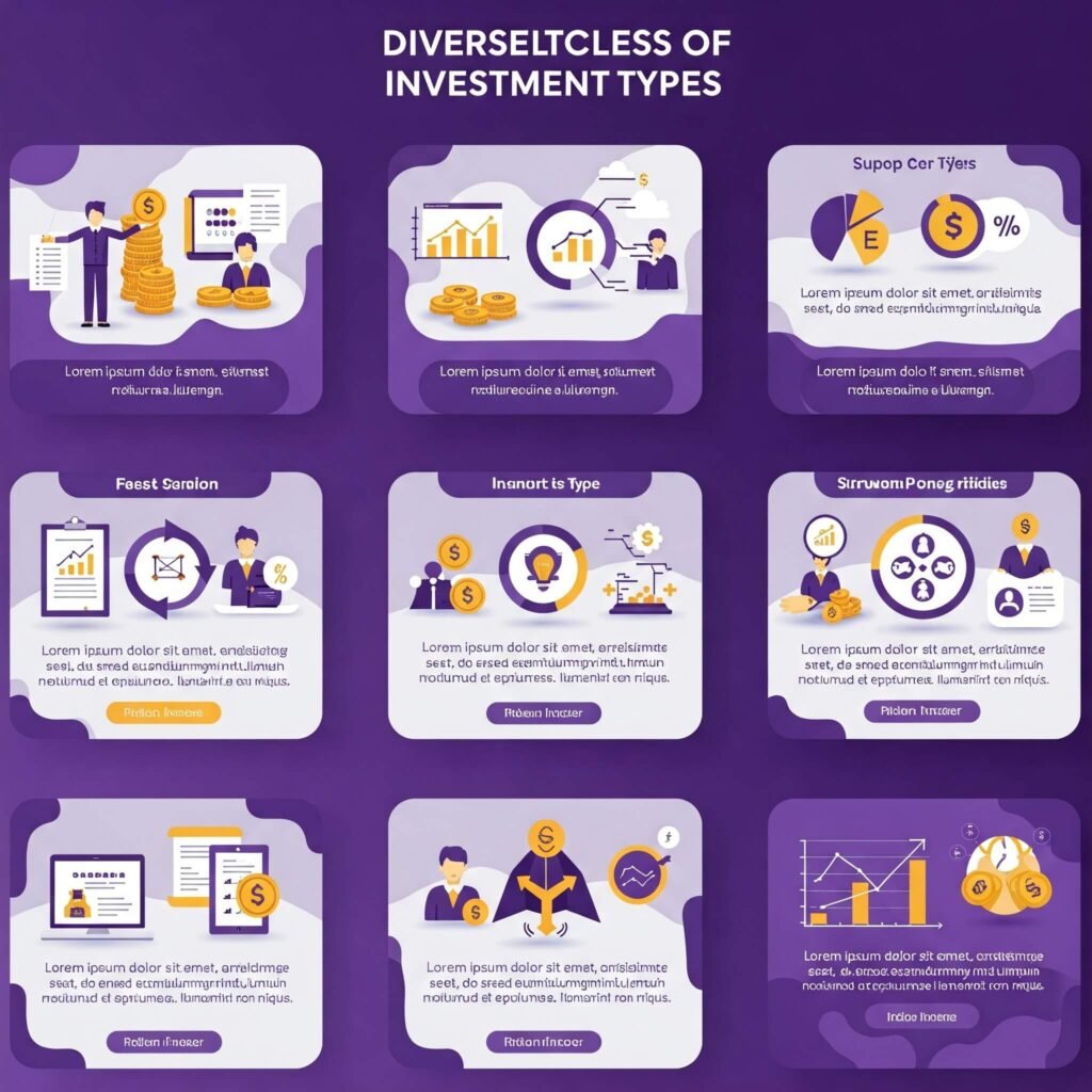 Investment Types: Purple & Gold