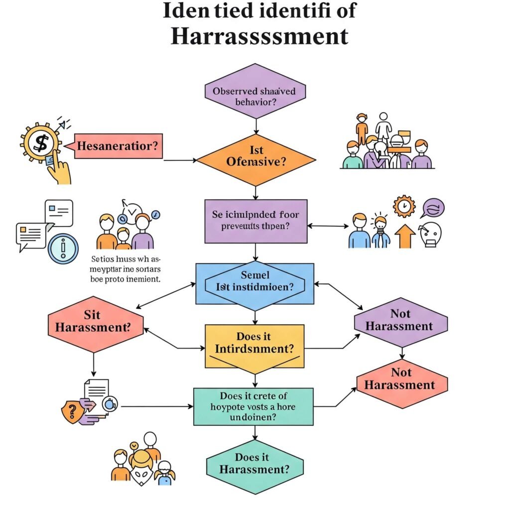 Flowchart on Identifying Harassment