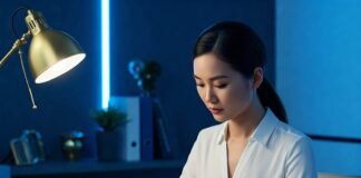 How to Document Workplace Harassment for Legal Action Professional Woman Writing in Blue and Gold Office