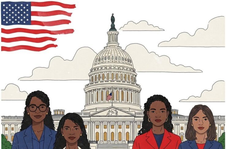 Women Lobbyists Who Are Changing the Game in D.C. Diverse Women Lobbyists at US Capitol