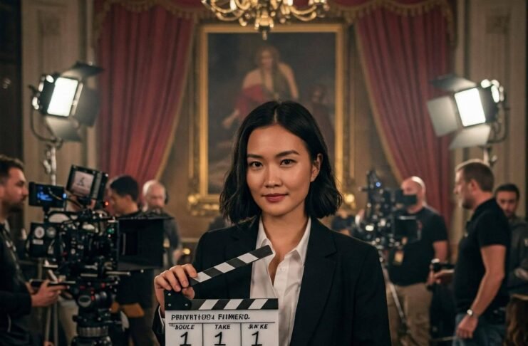 Why Representation of Women in Film Still Lags Confident Female Filmmaker on Set