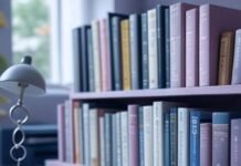 Therapy for Women: Finding the Right Fit and Focus Chipped teacup, sticky note "you got this," mismatched earring on lamp, lime green pen.