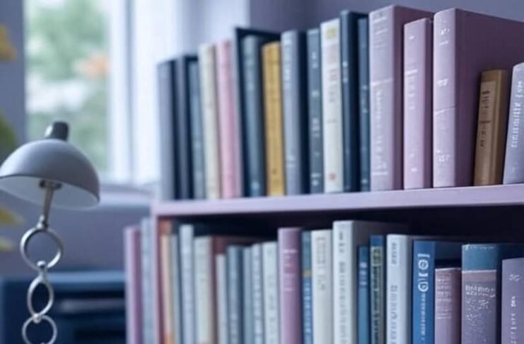 Therapy for Women: Finding the Right Fit and Focus Chipped teacup, sticky note "you got this," mismatched earring on lamp, lime green pen.