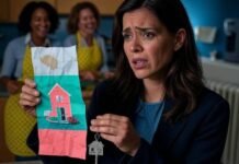 How Shelters and Legal Aid Support Women in Crisis Shaky hands hold crumpled pamphlet, keychain dangles; women laugh in vibrant kitchen.