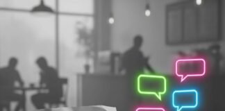 What Counts as Harassment—and How to Report It Scrunched sticky note "harassment," phone with reporting app, blurred coffee shop, neon bubbles.