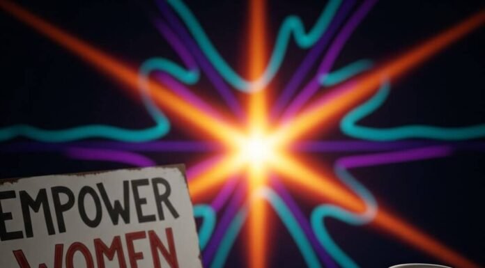 How to Advocate for Policies That Empower Women Protest sign, notebook, coffee mug with "Smash the System," and starbursts.